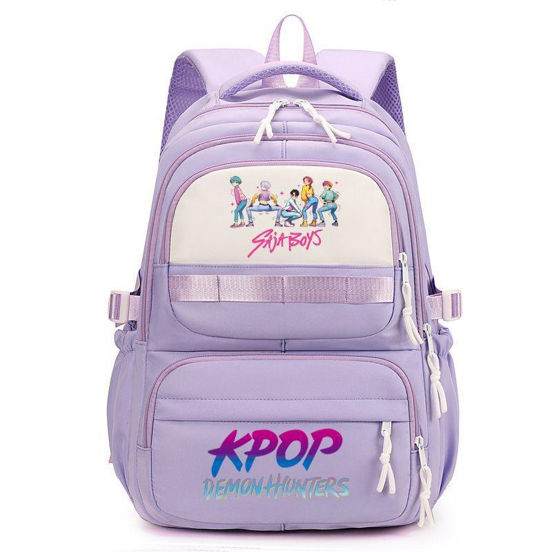 Kpop Witch Hunter Group Schoolbag Girl Cute Primary School Backpack Junior High School Light Large Capacity Lightweight