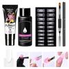 Poly-Nagelgel-Set Alles für schnelle Verlängerung Professionelle Polygels Acryl Aufbau-Nagelgel-Set Nagel-Maniküre-Set 1
