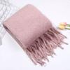 Winter Korean Style Scarves Pashmina  Wraps Female Cashmere Shawl Cashmere Scarves Solid Scarf