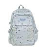 Schoolbag new solid color star large capacity versatile schoolbag new cute women's backpack backpack high value double backpack