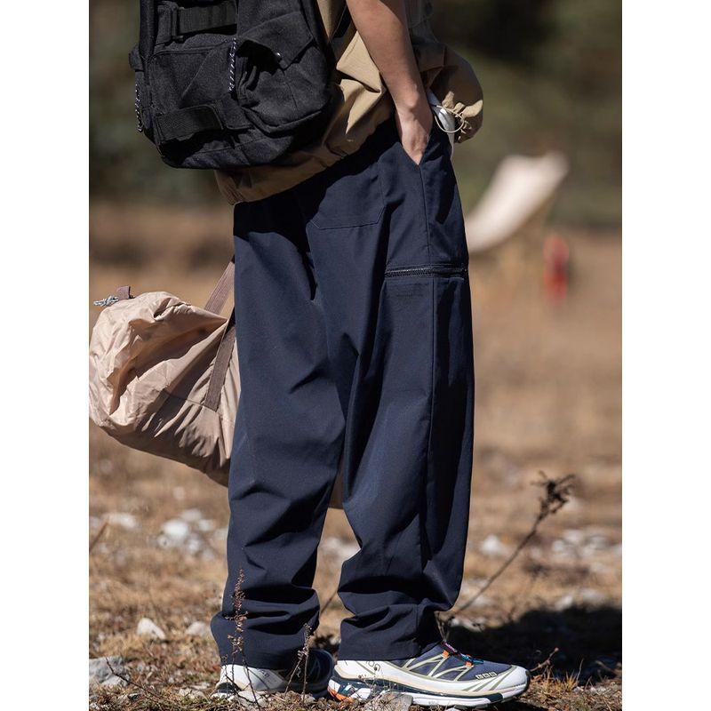Boy Mountain Pants Quick-Drying Navy Blue Outdoor Casual