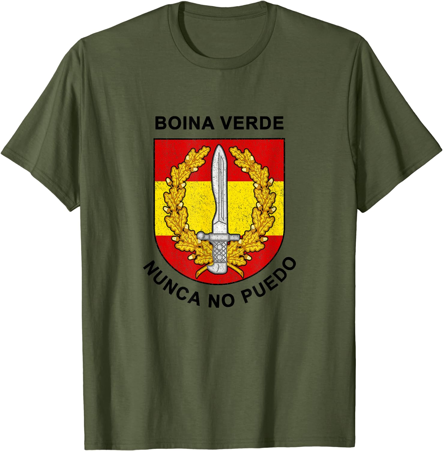Spanish Army Special Operations Groups Green Beret TShirt 100 Cotton ONeck Summer Short Sleeve Casual Mens Tshirt Size S3XL S