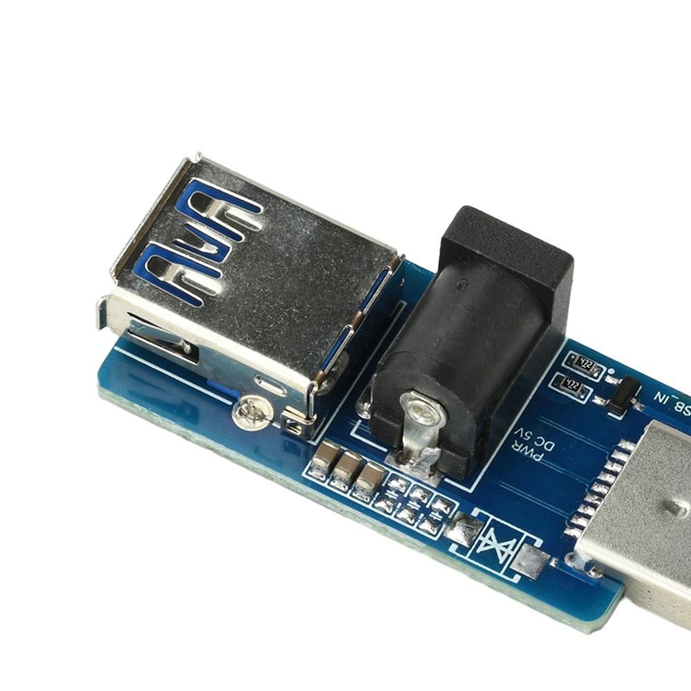 Power Supply Enhancement Module USB Power Splitter With DC Power Supply External Load USB Connected 5V
