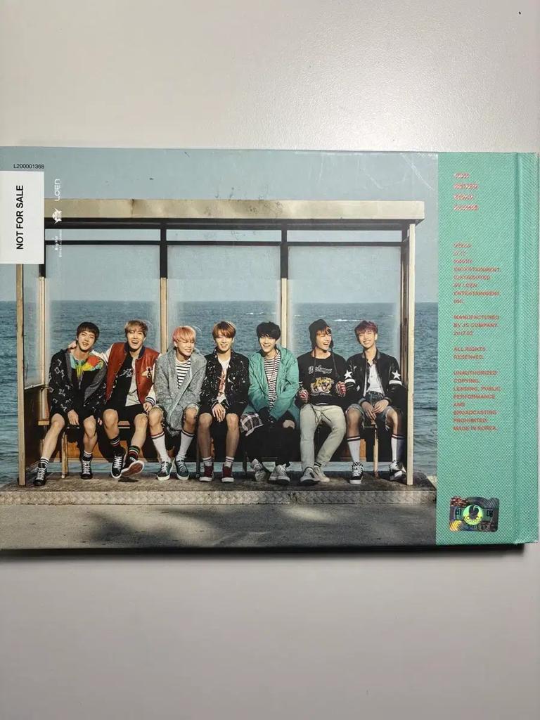 BTS (Not for Sale) Bangtan Signed Album Used