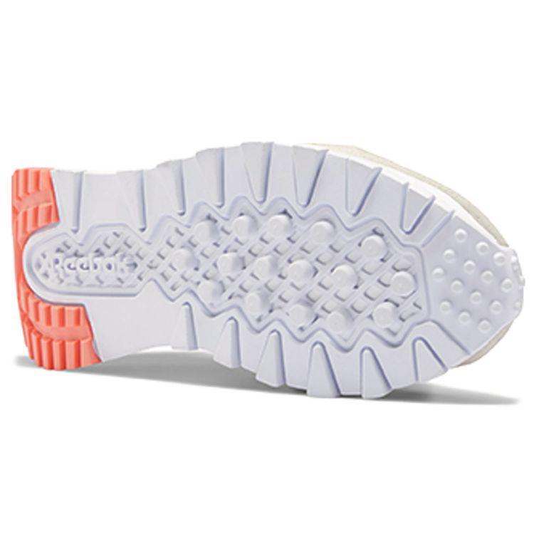 Reebok Classic Leather Legacy Women White Orange Flare Digital Glow FY7435