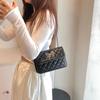 Casual Small Bag New Style for Women's Popular Crossbody Bag Fashionable Shoulder Bag Simple Chain Large Capacity Small Square Bag