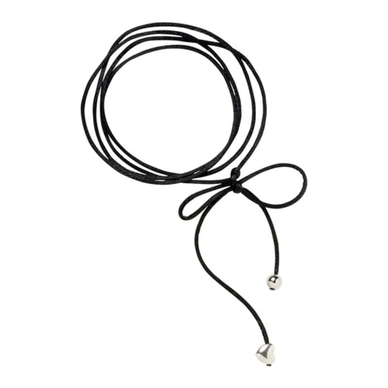 Shertz Ribbon Choker String Necklace L (Surgical)