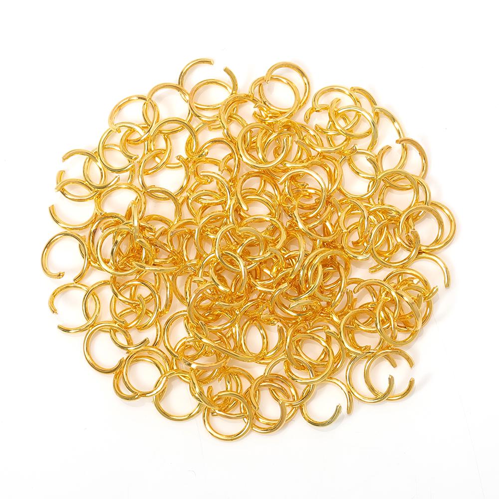 Handmade Single Loop Open Jump Ring for Jewelry and DIY Accessories