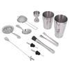 11PCS Cocktail Shaker Set Stainless Steel Drink Mixer Set Bar Cocktail Mixing Tool for