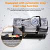 For Tragbarer Kleiner Luft Kompressor 12V/220V Luft Kompressor 2,5 L  Luftpumpe Reifen Füller Elektrische Motorrad Pumpe