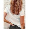 Bee Print T-Shirt - Soft Breathable Quick-Dry Short Sleeve Top with Beehive & Bee, Casual Round Neck Blouse for Outdoor Summer Wear,