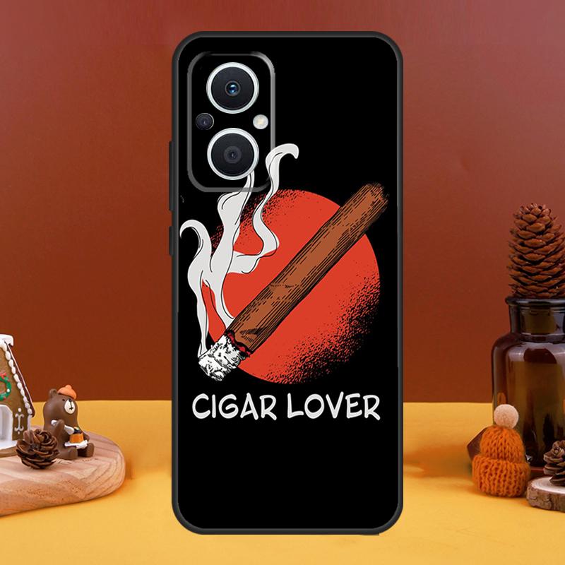 Cigar and Whiskey Case For OPPO Reno 8T 4Z 5Z 10 Pro 11 F 4 5 6 7 8 Lite OPPO Find X5 X6 Pro X2 X3 Lite Cover
