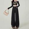 Womens Baggy Straight Leg Jeans American Vintage Loose Fit Wide Denim Pants Couple Style