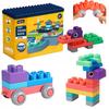 Soft Sensory Building Rubber Blocks Large Set 60 Pcs
