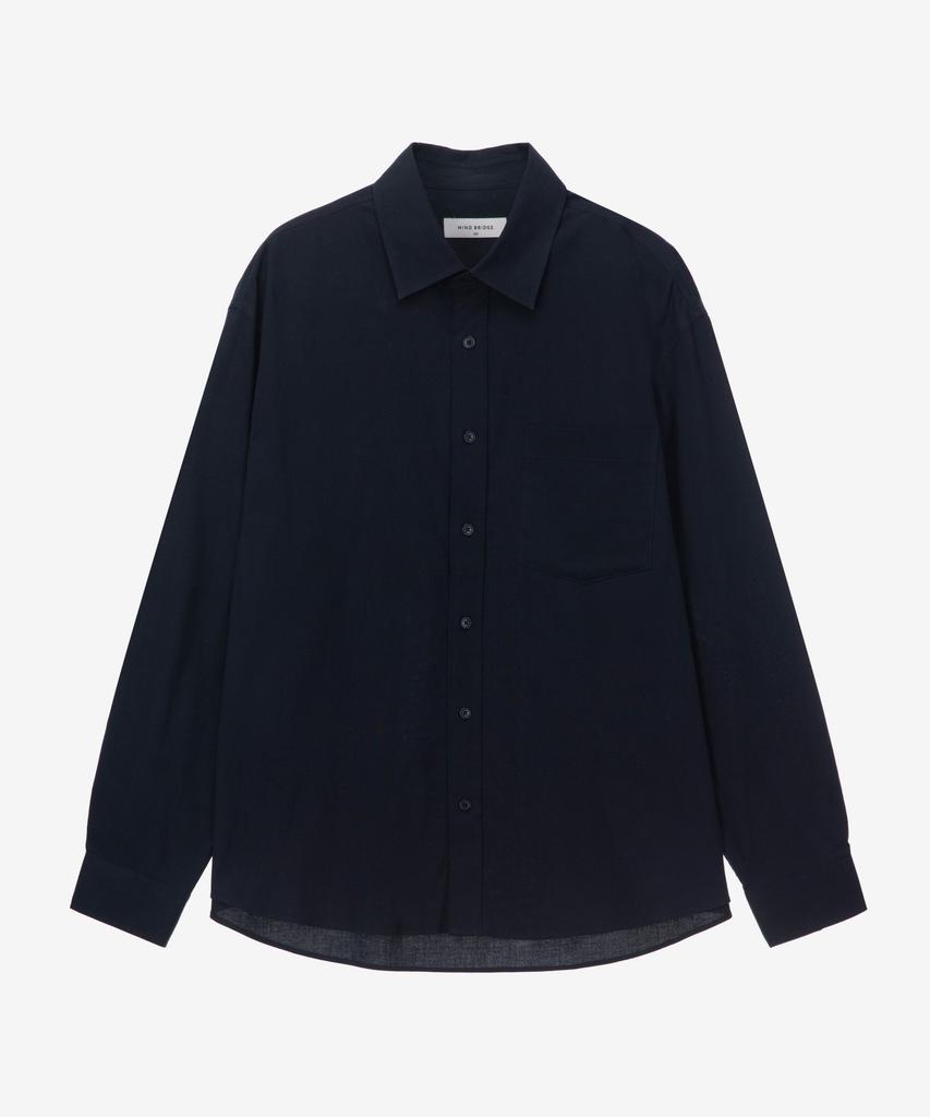 MINDBRIDGE [2 ks][Celodenné] Oversized košeľa Oxford - 11 farieb Myws0120 (Typ)