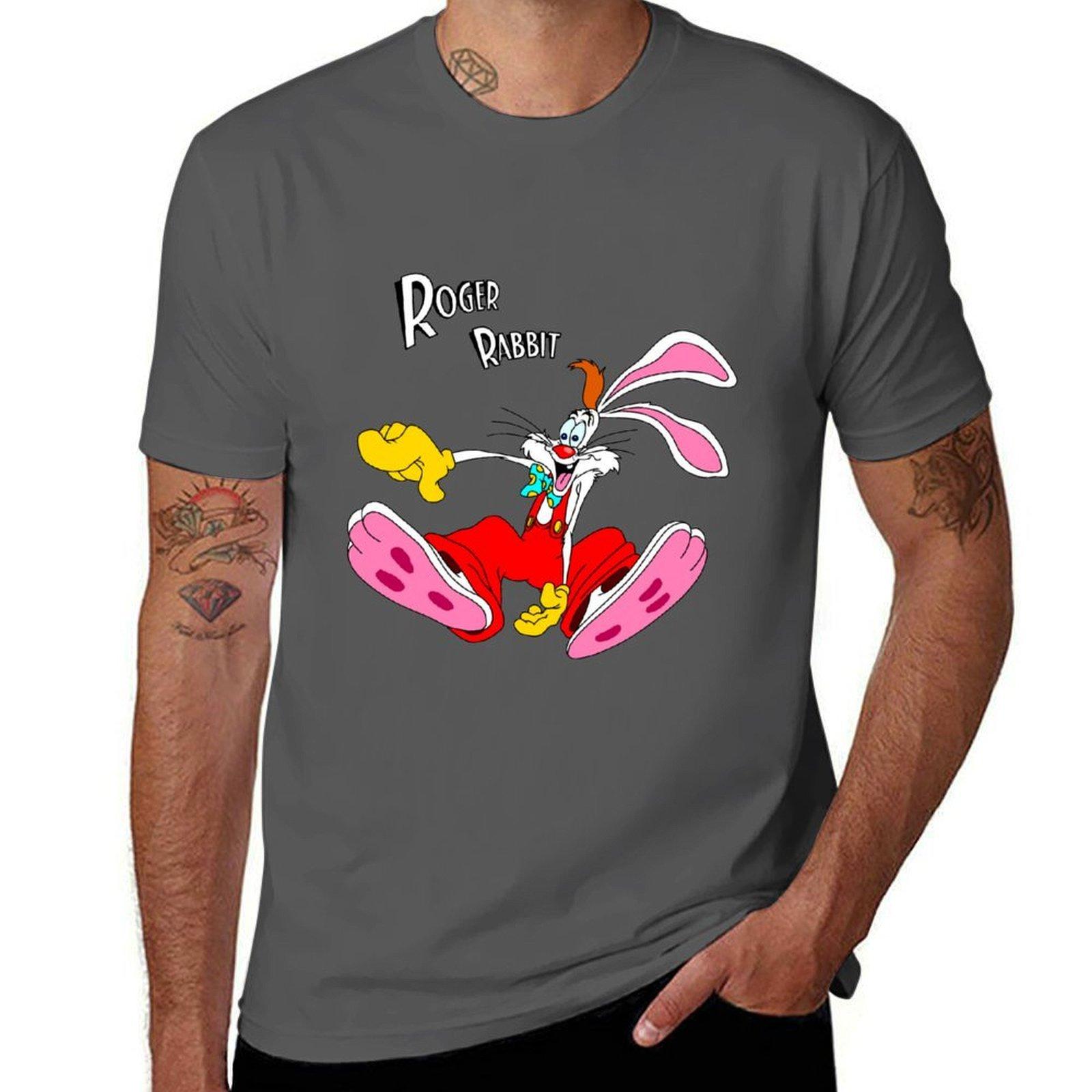 

Roger Rabbit VI TShirt Art Pattern Printed Casual Top 4XL