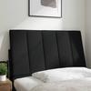 vidaXL Headboard Pillow "Hanko" Black 90 Cm Fabric