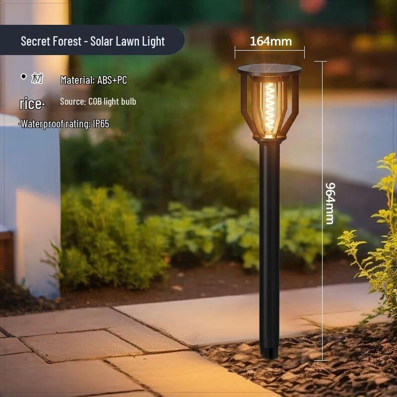 Huishijia Solar Powered Outdoor Garden Lights