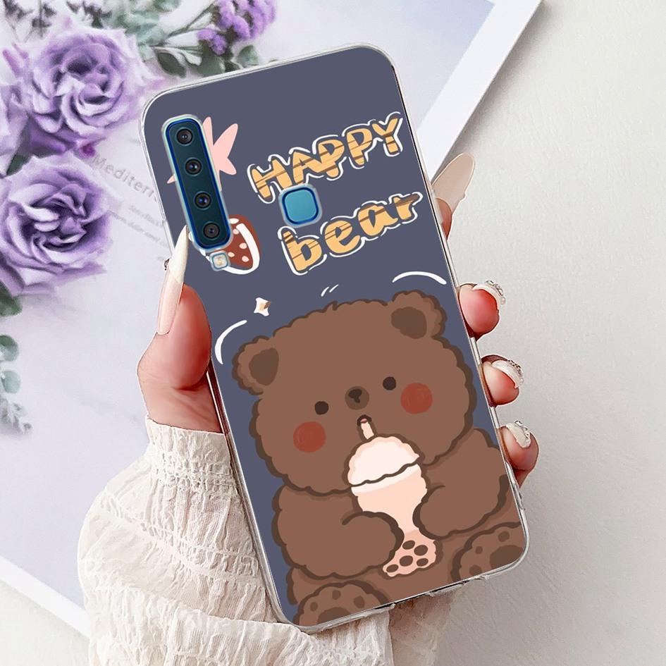 For Samsung Galaxy A7 A9 2018 Case New Fashion Flower Marble Soft Silicone Clear Phone Cover For Samsung A9 2018 SM-A920F Bumper