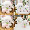 Plush Sheep Doll Gift For Girls With Cherry Decor For Birthday