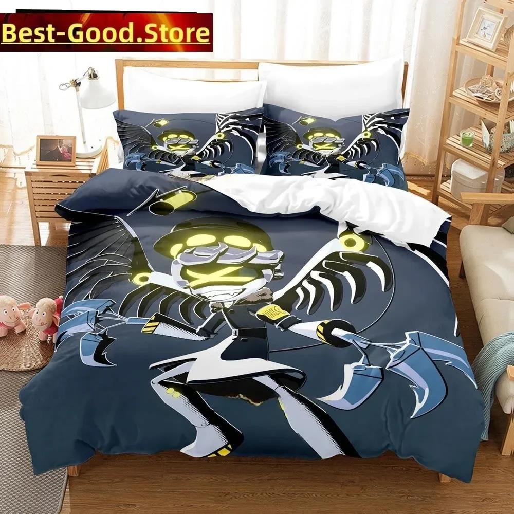 Fashion 3D Anime Murder Drones Bedding Set Printed Bed Set With Pillowcase Bed Duvet Cover Single Double Queen Super King Size
