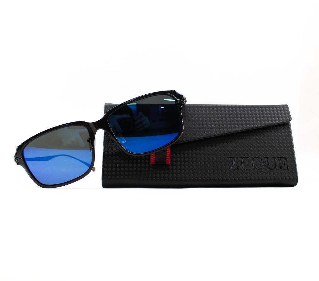 Zeque Polarised Fishing Sunglasses Jake F-2204 TVF Blue Mirror (6909)