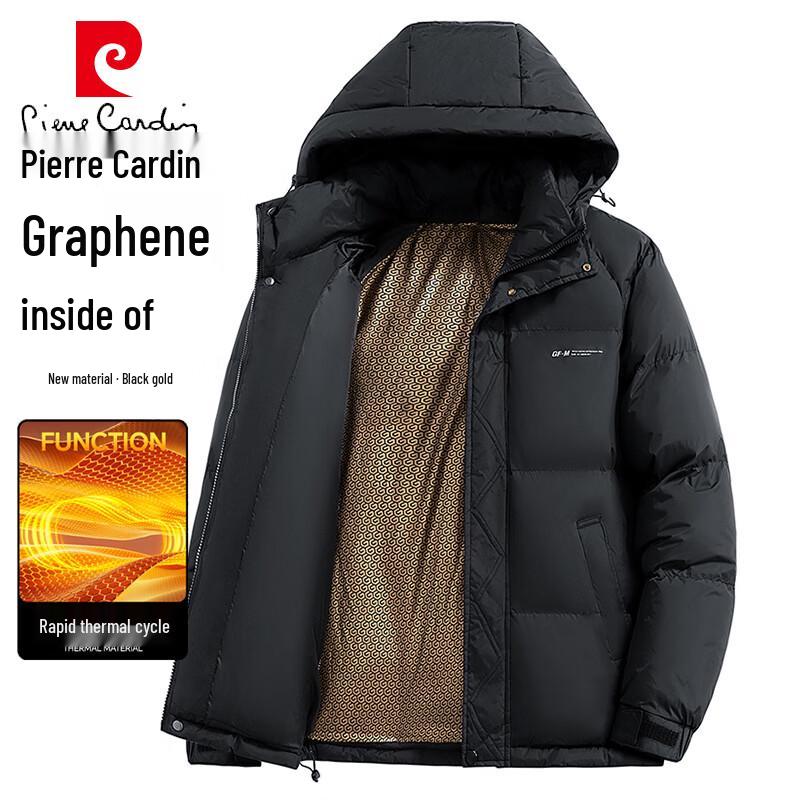 Pierre Cardin Men's Hooded Padded Jacket