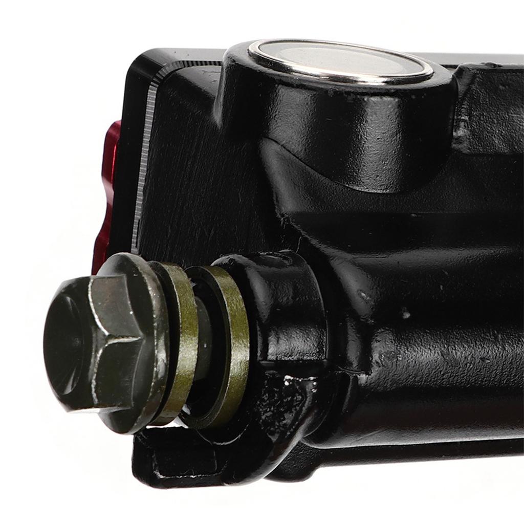 Universal 7 8in Hydraulic Adjustable Brake Upper Pump Clutch Levers Handle Assembly (Black)