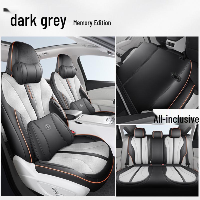 Universal Full Leather Car Seat Cushion for Xingrui L - New Style, All-Season, Five-Seat Fit
