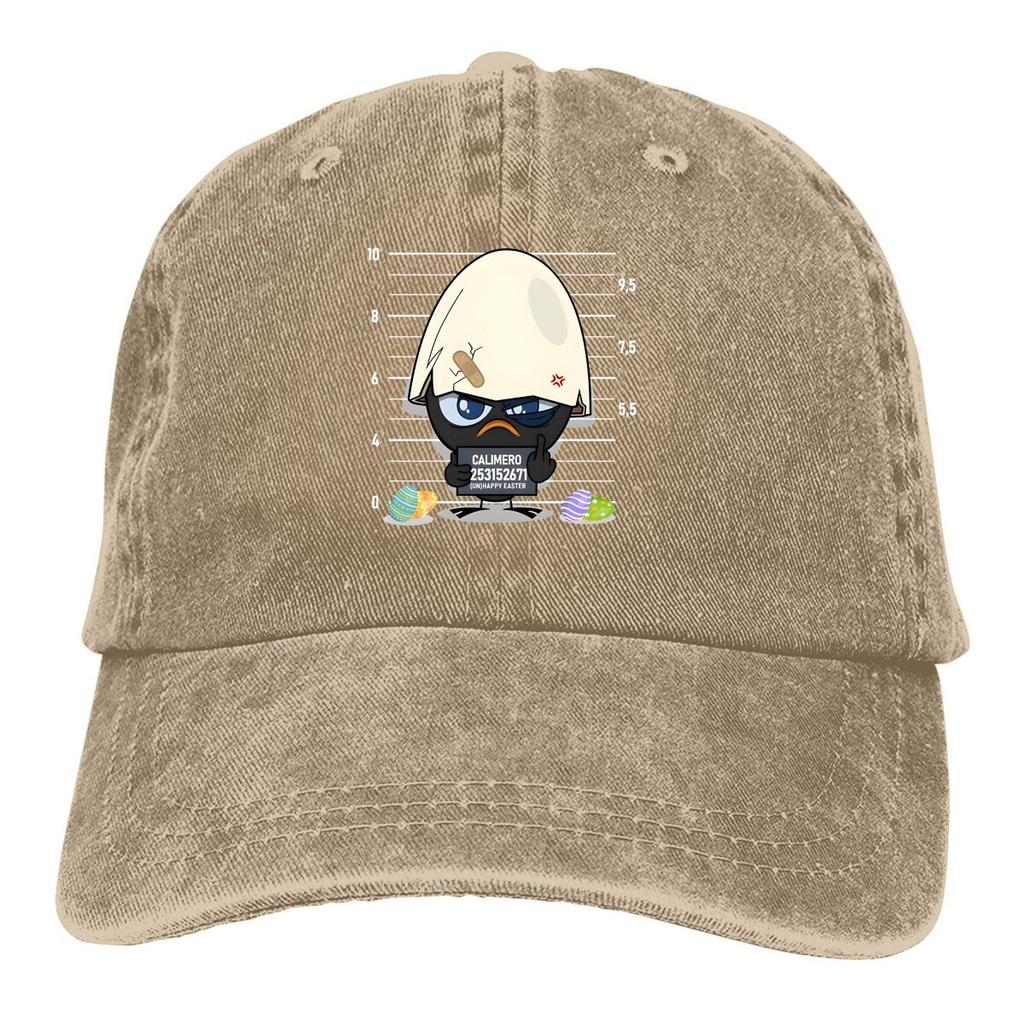 Criminal Baseball Cap Men Hats Women Visor Protection Snapback Calimero Cartoon Animation Caps