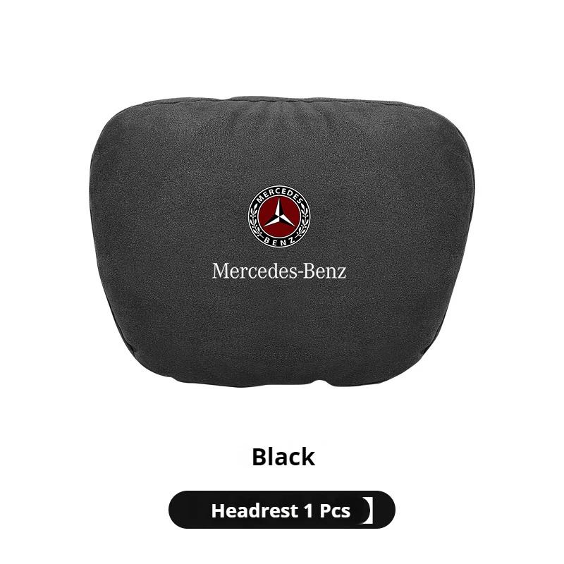 Mercedes-Benz A B C E S R Class GLB GLC GLE AMG CLA CLS SLC GLS SLS ML Car Headrest Neck Support Lumbar Rest Cushion Neck Pillow F4