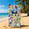 Toy Tamagotchi Towel Towel Soft Pool Gift For Travel Gym Shower Cool Camping Quick Dry Sports  Large Beach Towel