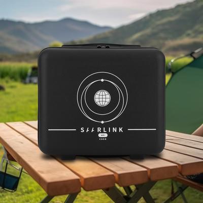 Pevné puzdro pre Starlink Mini Prenosná úložná taška Organizér Taška na uloženie káblov proti poškriabaniu pre vonkajšie kempovanie Cestovanie autom Obytným vozidlom Loďou