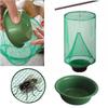 Outdoor Fly Traps for Horses, Stable & Ranch - Reusable Hanging Fly Killer Cages with Mesh, No Batteries Needed, Insect
