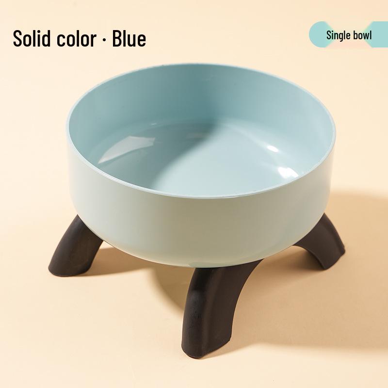

Stainless Steel Anti-Tip Cat and Dog Bowl with Neck Protection, Scratch-Resistant, Large Capacity for Water and Food.