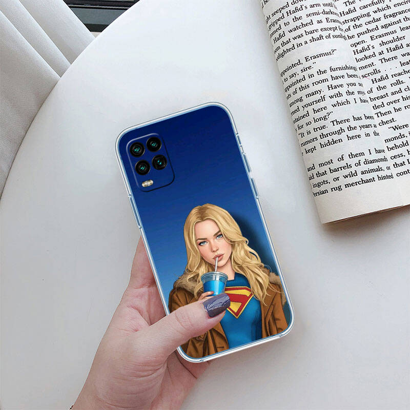 RT28 Supergirl Case for Motorola E7 G6 G7 G8 G9 Plus Power Play G10 G20 G04 E30 E40 E22 E20 E13 E15 G22 G23 G05 G75 G35 G55