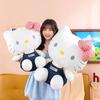 Peluche Cartoon Hello Kitty con Pelo Corto in Poliestere per Bambini e Collezionisti