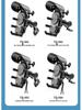 Shockproof Electric Vehicle Phone Holder for Motorcycles, Bicycles, Scooters, and Delivery Vehicles