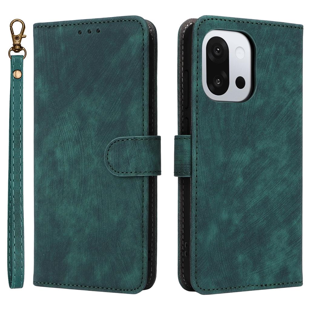 Etui portfelowe dla OnePlus 13T 5G z blokadą RFID, z PU skóry, pokrowiec na telefon ze stojakiem i paskiem