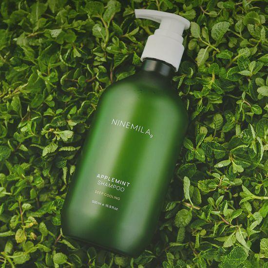 NINEMILA Apple Mint Anti-Hair Loss Shampoo for Oily Scalp 500ml