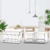 Acrylic Sugar Packet Holder Bag Storage Container Dish Display Sachets Tissue Tea Bowl