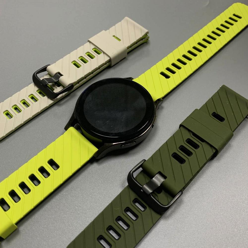22mm Silicone Soft Bracelet For Garmin Venu 2 3 4 45mm/Vivoactive 4 Sport Strap For Garmin Forerunner 265 255 570 47mm Watchband