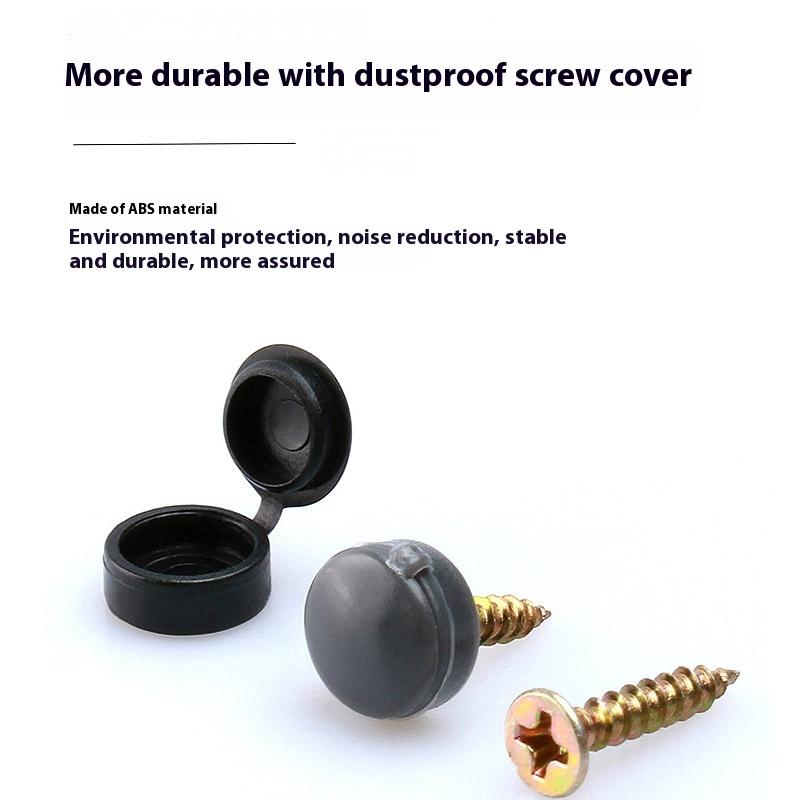 100Pcs Cross Screw Nail Cap Screw Decorative Cover Folding Buckle For Car Furniture Decorative Nuts Cover Bolts Hardware