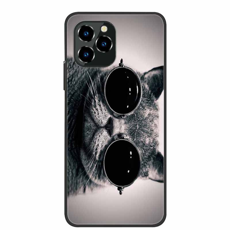 

Для Oukitel C21 Pro Case Luxury Silicone TPU Soft Cover Phone Cover For Oukitel C22 Funda Shockproof Protector Cartoon Capa Coque Oukitel C22