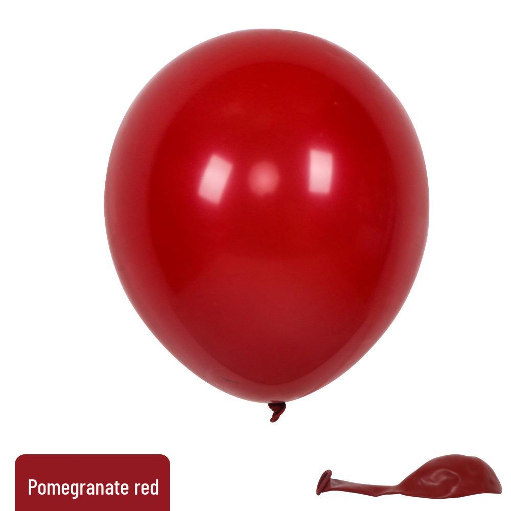 Double-Layer Thickened Red Wedding Balloons for Engagement and Room Decoration