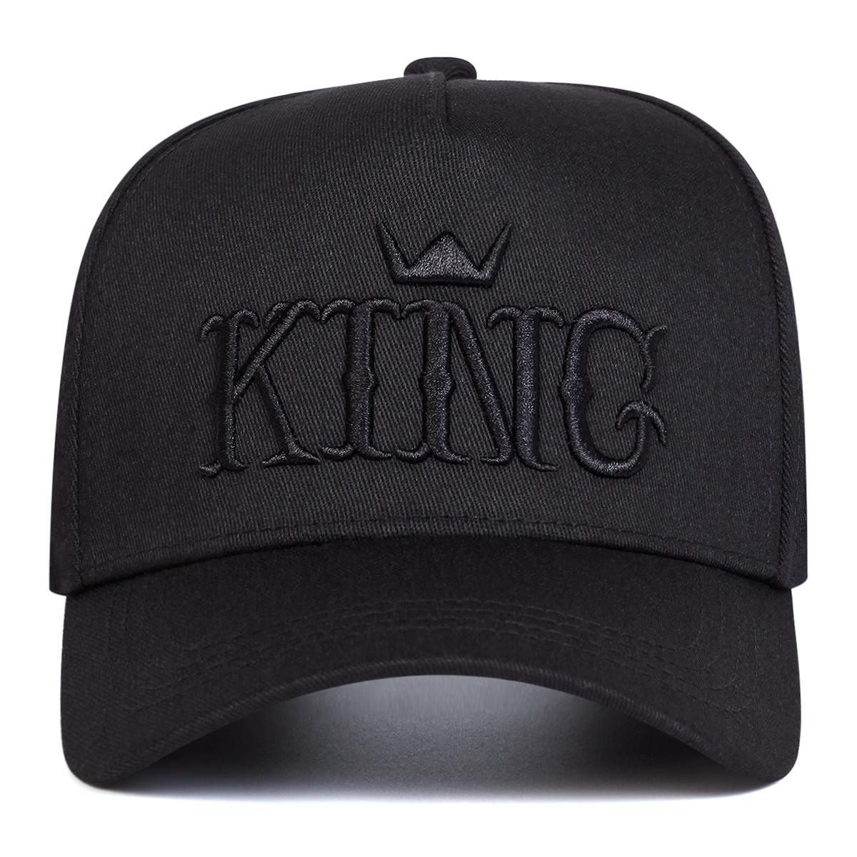 

Unisex Queen King Letter Embroidery Baseball Caps Spring And Autumn Outdoor Adjustable Casual Hats Sunscreen Hat Sports Cap