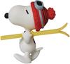 UDF Ultra Detail Figure No. 620 PEANUTS SERIES 12 SKIER SNOOPY, Approximately 70mm Tall, Painted, Fully Assembled Figure