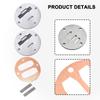 Metal Valve Plate Set For Air Compressor Cylinder Valve Plate Hole To Hole 46mm
