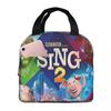 Movie Sing Insulated Lunch Bag for Women Office Cooler Thermal Food Box Tote Leakproof Lunch Boxes Container