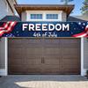 Outdoor Indoor Use Independence Day Banner Vibrant Colors 4th of July Banner Eye-Catching Weather Resistant